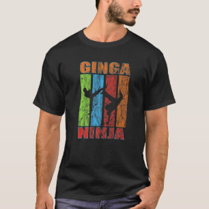 Brasiliansk Dance Karate Sports Fighter Capoe T Shirt