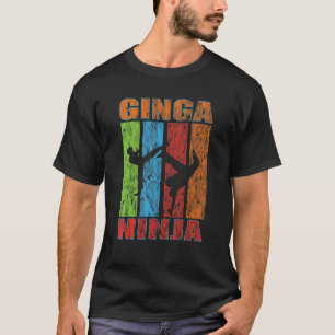 Brasiliansk Dance Karate Sports Fighter Capoe T Shirt