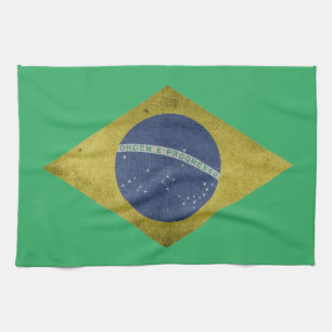 Brasiliansk diamant kökshandduk