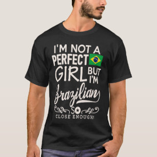 Brasiliansk Flagga, brasilianskt Pride, Souvenir W T Shirt