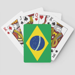 Brasiliansk Flagga Casinokort