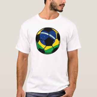 Brasiliansk Flagga Football Tee