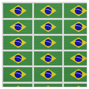 Brasiliansk flagga för klassiker tyg