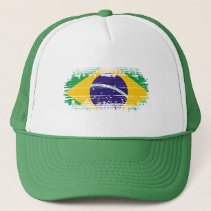 Brasiliansk flagga keps