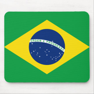 Brasiliansk Flagga Mousepad Musmatta