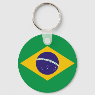Brasiliansk flagga nyckelring