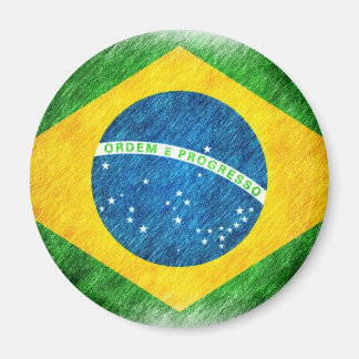Brasiliansk_Flagga_Pencil_måla Magnet