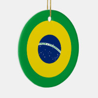 Brasiliansk Flagga Roundel, runda brasilianska Fla