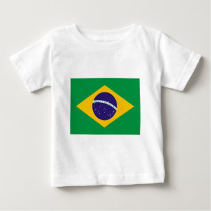 Brasiliansk flagga tee