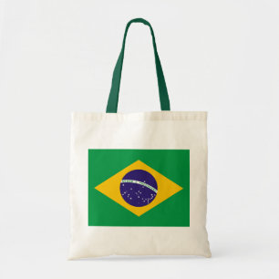 Brasiliansk flagga tygkasse