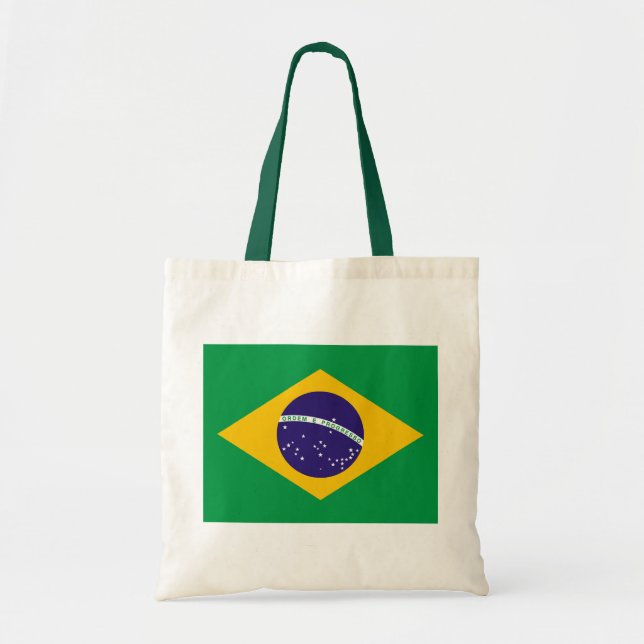 Brasiliansk flagga tygkasse (Framsidan)