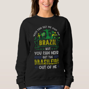 Brasiliansk fläkt Brasilien Flagga Brasileiros Soc T Shirt