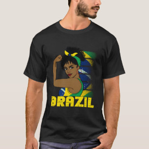 Brasiliansk flicka i Brasilien Chica Brasil T Shirt