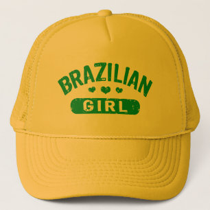 Brasiliansk flicka truckerkeps