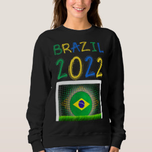 Brasiliansk fotboll 2022 Brasiliansk Flagga Futebo T Shirt