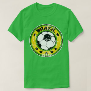 Brasiliansk fotboll (nödläge) t shirt