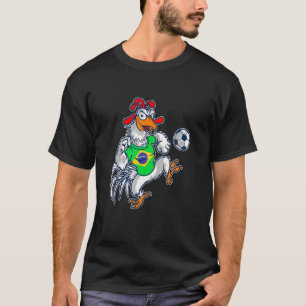 Brasiliansk fotbollsspelare i Tupp T Shirt
