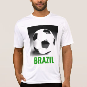 Brasiliansk fotbollsspelare t shirt