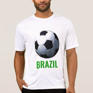Brasiliansk fotbollsspelare t shirt