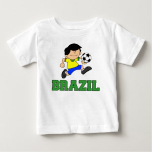 Brasiliansk fotbollsspelare, Tecknad Tee Shirt