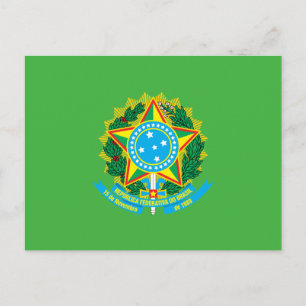 Brasiliansk jacka av arm vykort