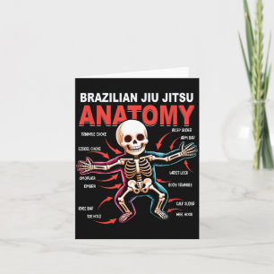 Brasiliansk Jiu Jitsu Anatomi Skelett Rörelser Kim Kort