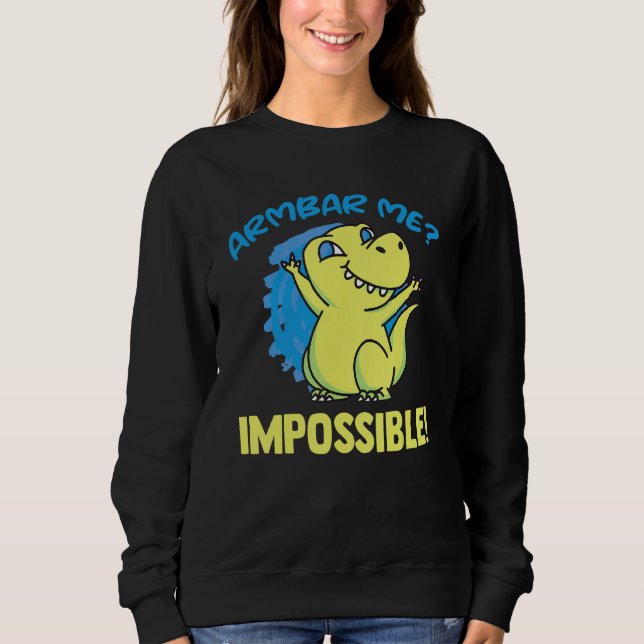 Brasiliansk Jiu Jitsu Armbar Rex Bjj T Shirt (Framsida)