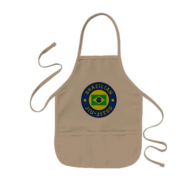 Brasiliansk Jiu Jitsu Barnförkläde (Framsidan)