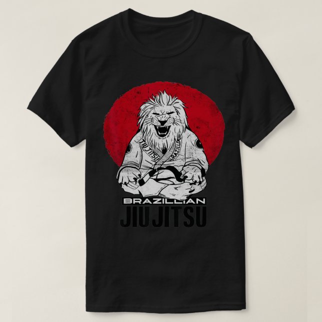 Brasiliansk Jiu Jitsu BJJ MMA Fighter Jiujitsu Fun T Shirt (Design framsida)