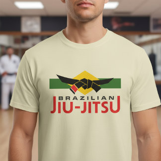 Brasiliansk Jiu-Jitsu BJJ Svart Bälte T Shirt