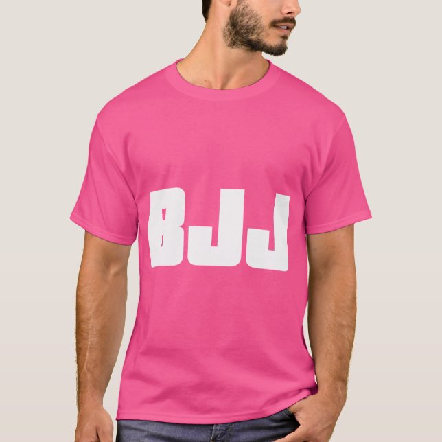Brasiliansk Jiu Jitsu (Bjj) T Shirt (Framsida)
