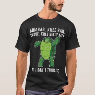 Brasiliansk Jiu jitsu BJJ Turtle-försvarsposition T Shirt