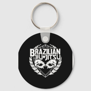 Brasiliansk Jiu Jitsu Emblem Nyckelring