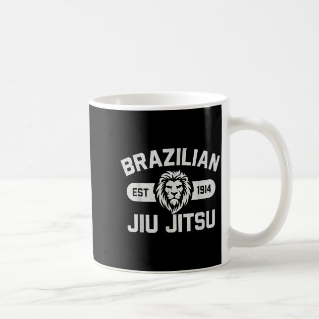 Brasiliansk Jiu Jitsu Est 1914 Kaffemugg (Höger)