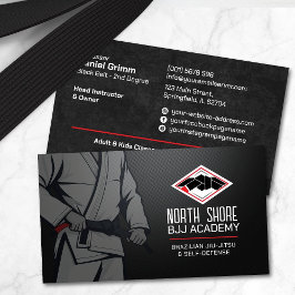 Brasiliansk Jiu-Jitsu-instruktor Visitkort