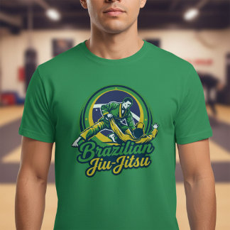 Brasiliansk Jiu-Jitsu-kampsport T Shirt