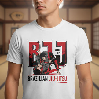 Brasiliansk Jiu-Jitsu-kampsport T Shirt