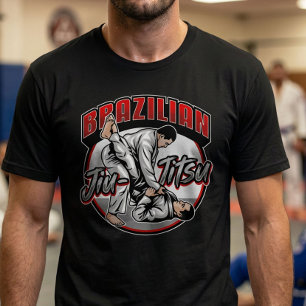 Brasiliansk Jiu-Jitsu-kampsport T Shirt