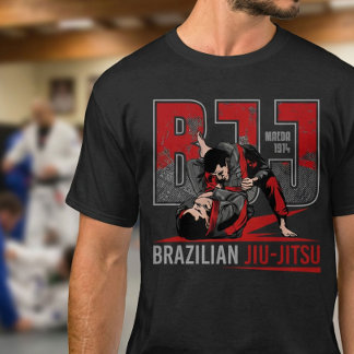 Brasiliansk Jiu-Jitsu-kampsport T Shirt