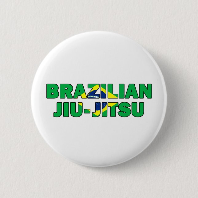 Brasiliansk Jiu Jitsu Knapp (Framsida)