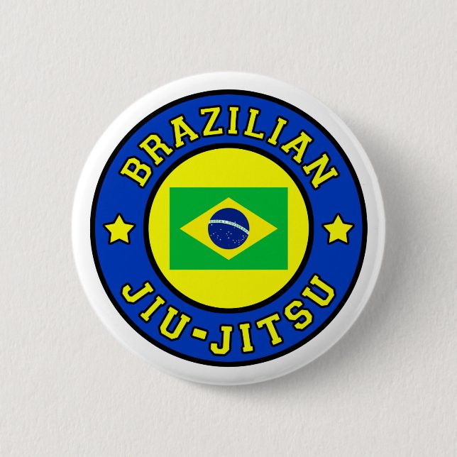 Brasiliansk Jiu Jitsu Knapp (Framsida)