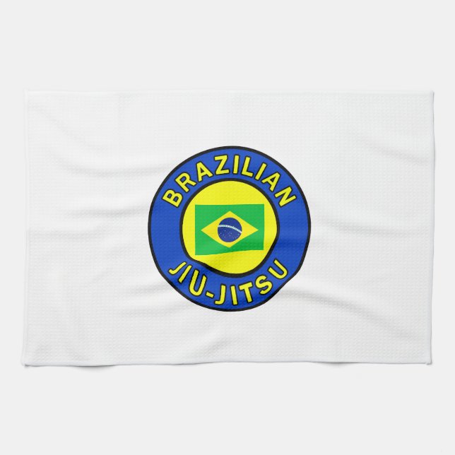 Brasiliansk Jiu Jitsu Kökshandduk (Horisontell)