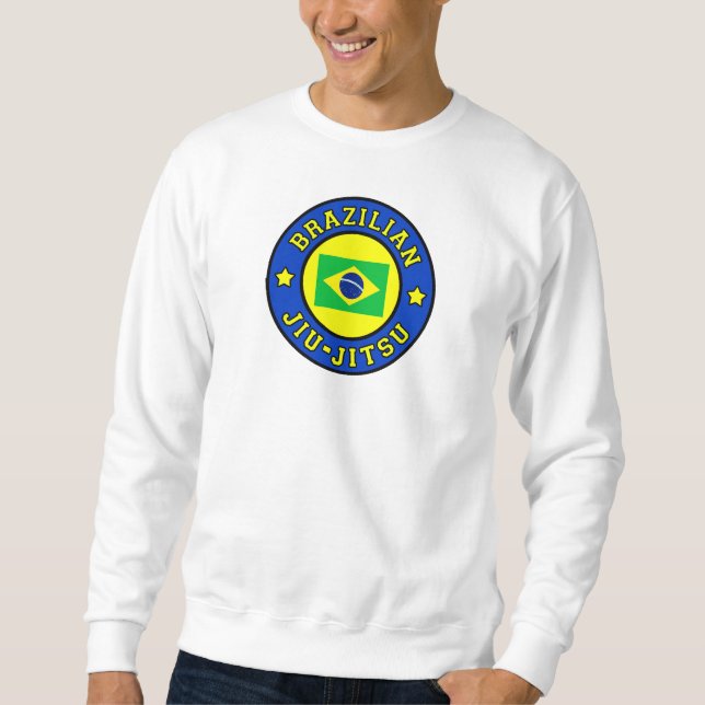 Brasiliansk Jiu Jitsu Lång Ärmad Tröja (Framsida)