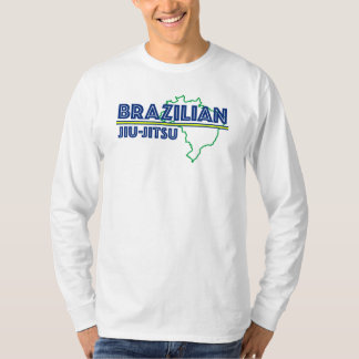 Brasiliansk Jiu Jitsu långärmadT-tröja T Shirt