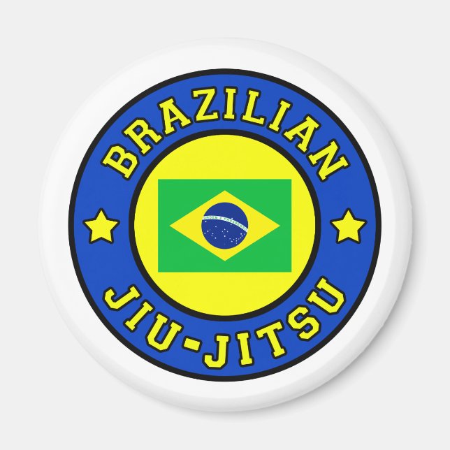 Brasiliansk Jiu Jitsu Magnet (Framsidan)