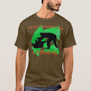 Brasiliansk Jiu Jitsu Mexican Ground Karate BJJ T Shirt