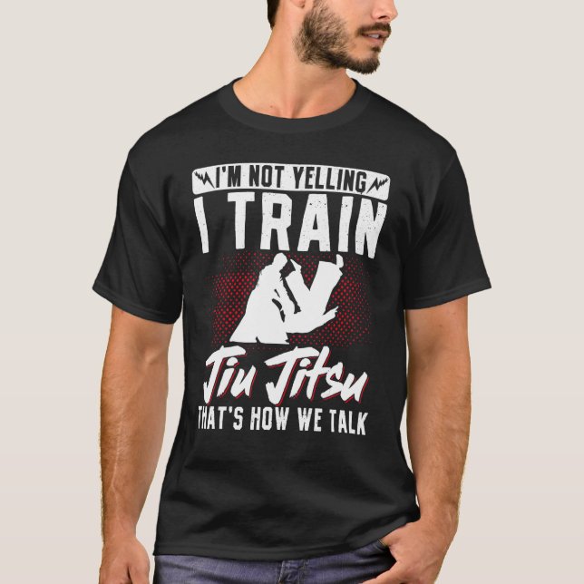 Brasiliansk Jiu Jitsu Mma Bjj Kramare att jag inte T Shirt (Framsida)