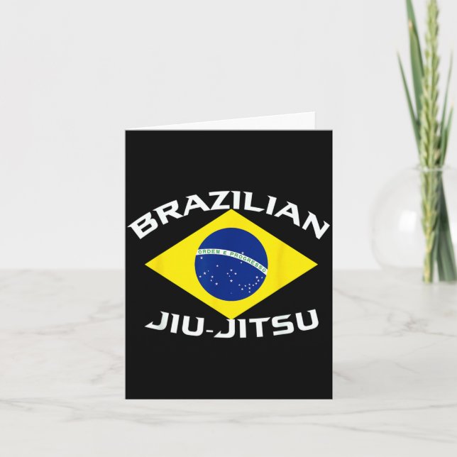 Brasiliansk Jiu-Jitsu - MMA BJJ och Grappling-pres Kort (Framsida)