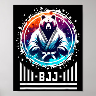 Brasiliansk Jiu Jitsu MMA BJJ Tröja MMA Tröja Jiu Poster