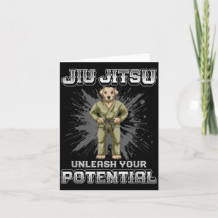Brasiliansk Jiu Jitsu MMA och Grappling BJJ Hund Kort